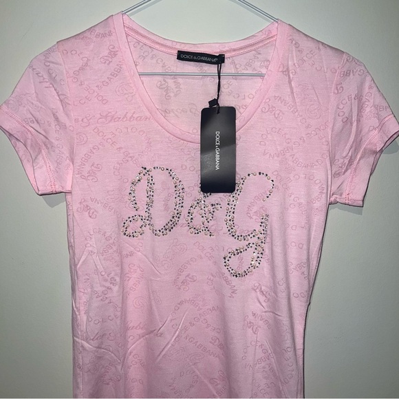 Dolce & Gabbana Pink Women's Top - Picture 2 of 4